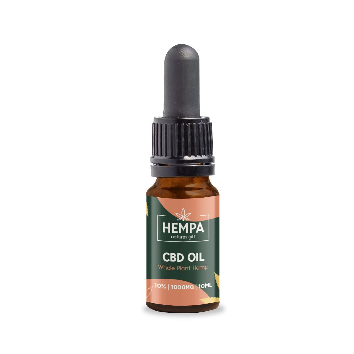 CBD 10% oil 1000mg in 10ml, Organic, full plant hemp oil