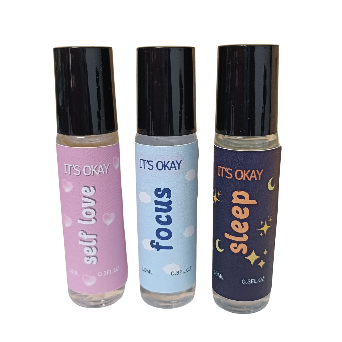 WELLBEING TRIO SET Aromatherapy Roll-Ons